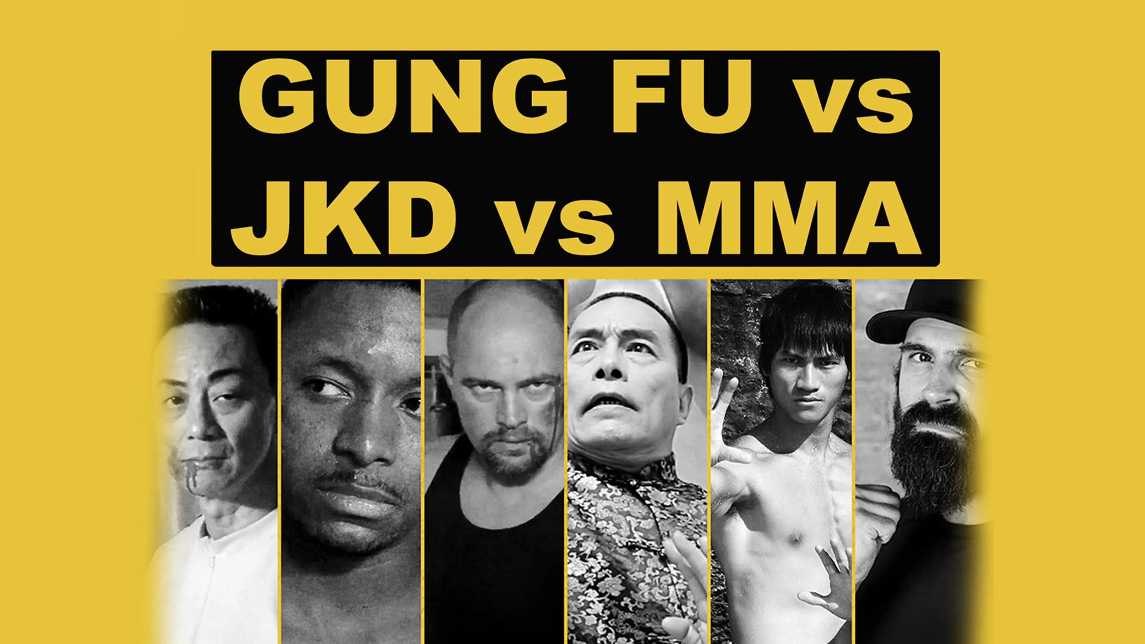 Gung Fu vs JKD vs MMA poster